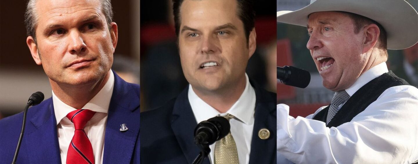 Pas une drag queen – 10 politiciens et partisans de Maga accusés de harcèlement sexuel et d'agression