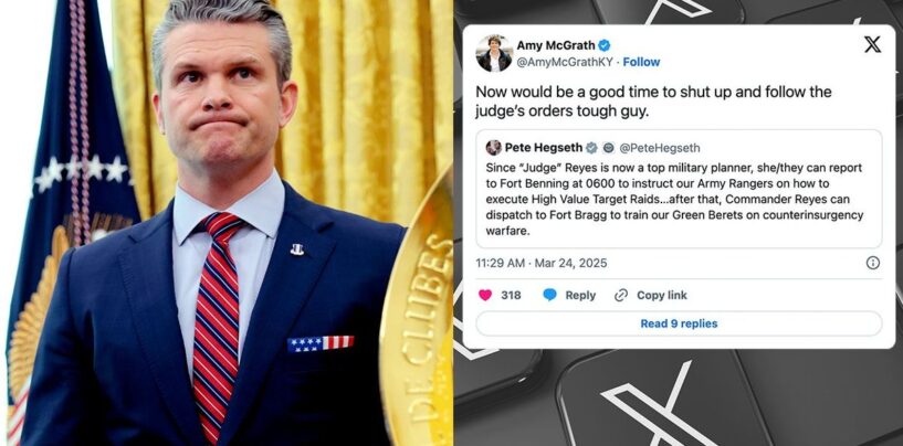 Internet traîne Pete Hegseth après s'être moqué du juge qui a bloqué l'interdiction militaire trans de Trump