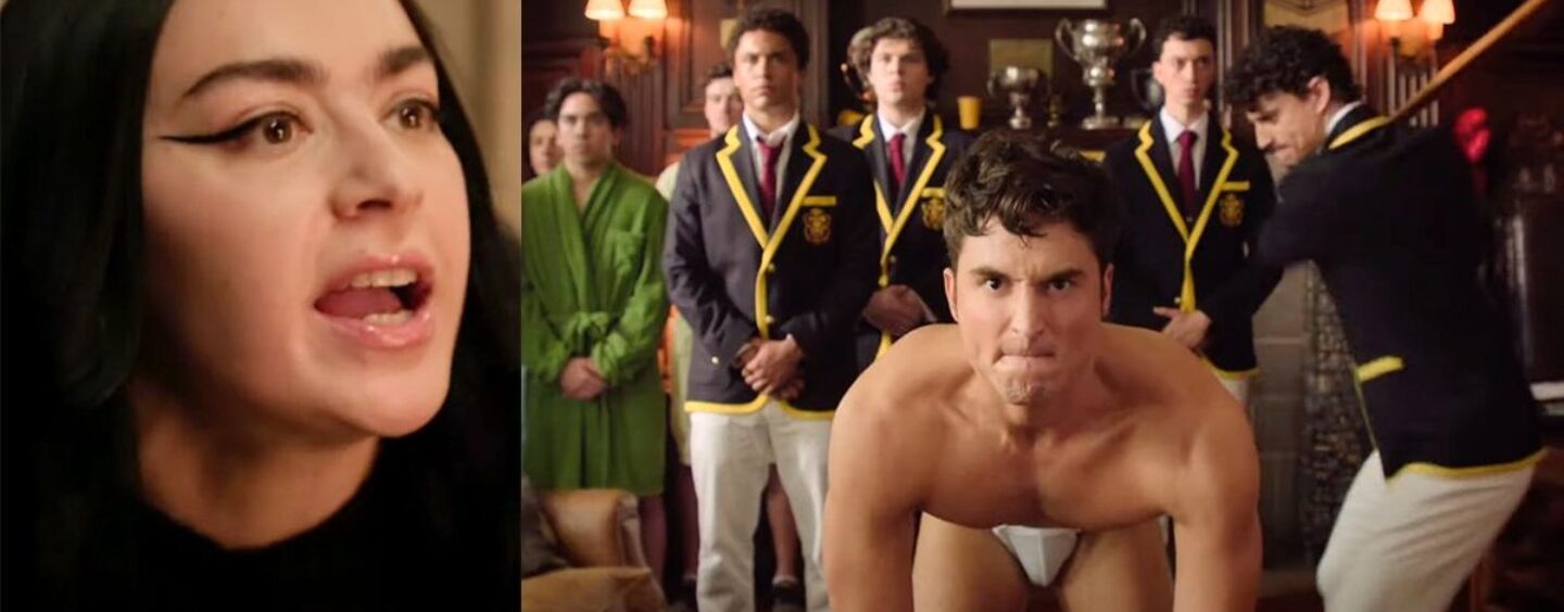 Benito Skinner est un jock fermé avec Charli XCX dans le teaser «surcompensant»