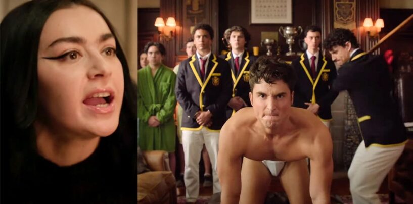 Benito Skinner est un jock fermé avec Charli XCX dans le teaser «surcompensant»