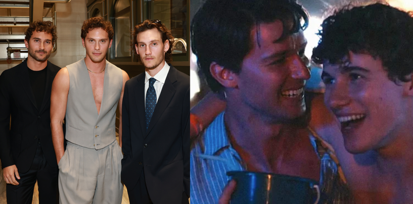 Cooper Koch monte la chaleur avec une parodie «  Lotus blanche '' avec son frère jumeau