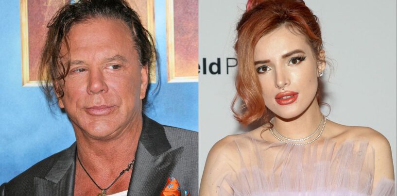 Bella Thorne partage son expérience «brute» avec Mickey Rourke après l'homophobie «Big Brother»