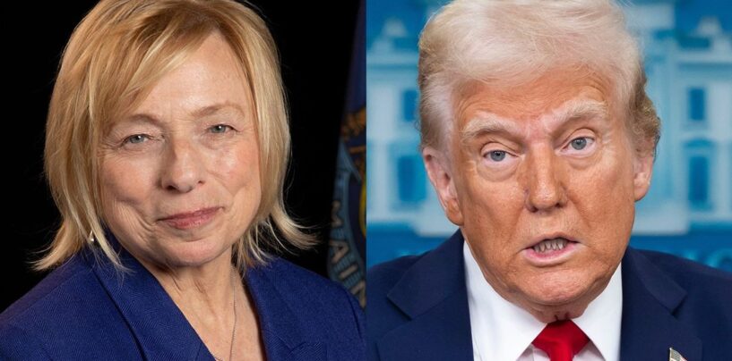 Le gouverneur du Maine Janet Mills a frappé après que Trump poursuivit l'État pour les politiques sportives transgenres
