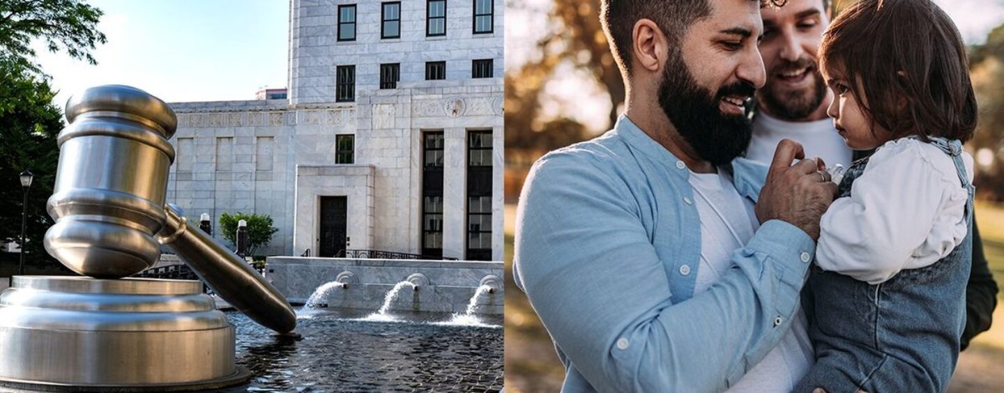 La Cour suprême de l'Ohio entend une affaire pivot LGBTQ + des droits parentaux