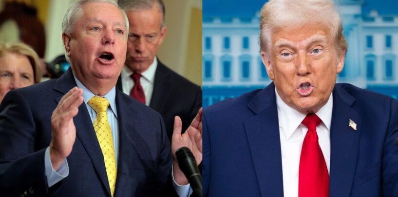 20 réactions hilarantes rôtissant Lindsay Graham pour suggérer que Trump devrait être le pape