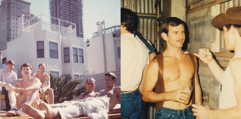 50 Polaroids vintage rares capturent le style de vie en tête du tronc gay pionnier de Houston