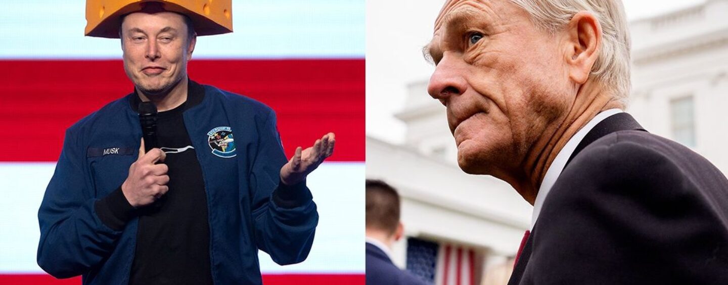 Elon Musk contre Peter Navarro est un slugfest dans le marais du répugnant