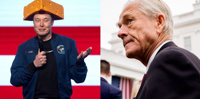 Elon Musk contre Peter Navarro est un slugfest dans le marais du répugnant