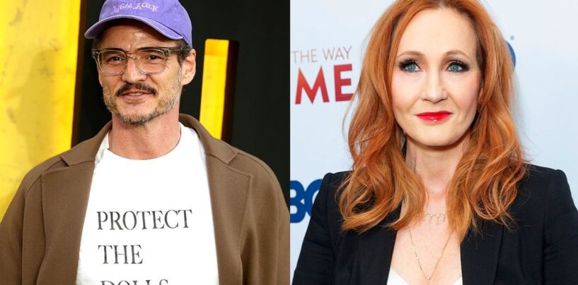 Pedro Pascal dit que Transphobe JK Rowling est «  perdant odieux ''