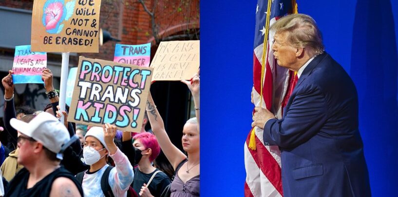 Trump utilise la proclamation de la maltraitance des enfants pour attaquer les personnes transgenres