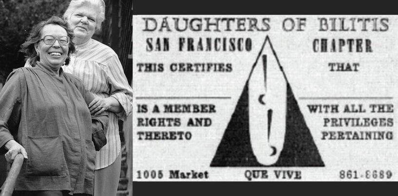 Tout sur les filles de la bilite, le premier groupe de défense des droits lesbienne américaine