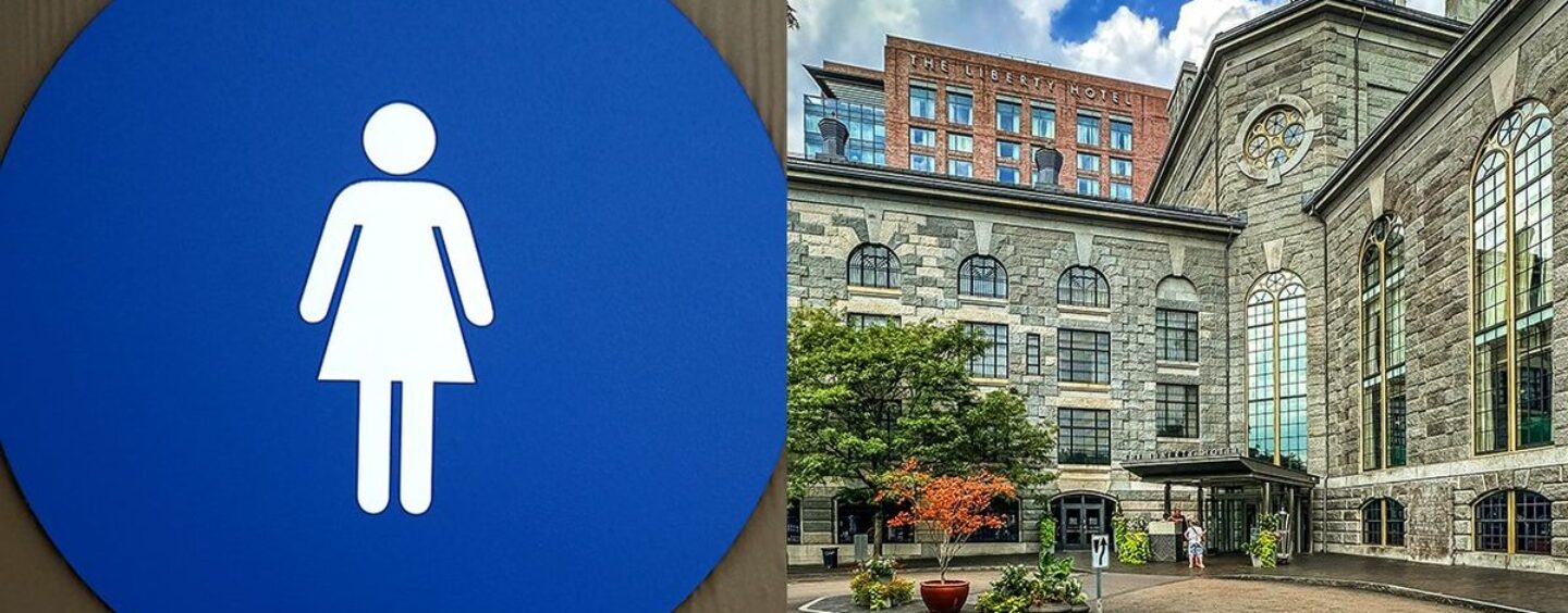 Cisgender Woman dit que son sexe a été interrogé dans les toilettes d'un hôtel de Boston