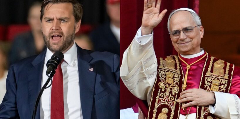 Le nouveau pape Leo XIV a claqué JD Vance et maintenant Internet ne peut pas arrêter de se moquer de lui