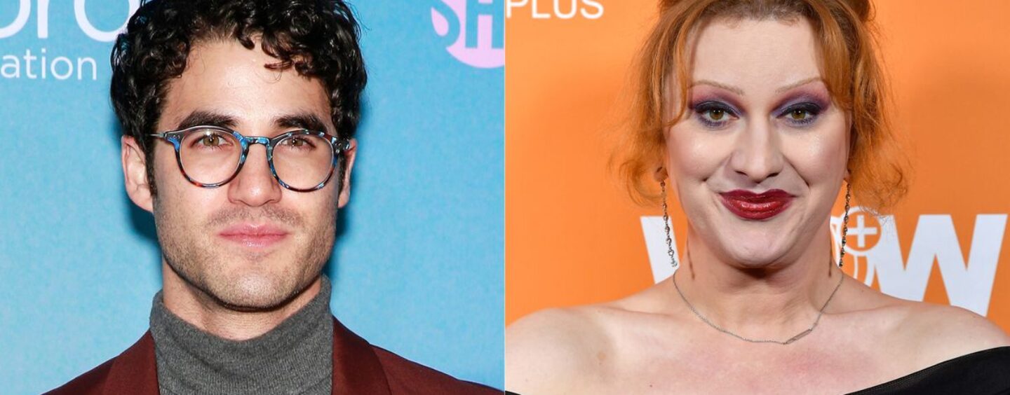 Jinkx Monsoon et Darren Criss mettant en vedette dans une performance d'une nuit seulement de 'Hamilton'