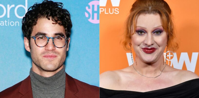 Jinkx Monsoon et Darren Criss mettant en vedette dans une performance d'une nuit seulement de 'Hamilton'