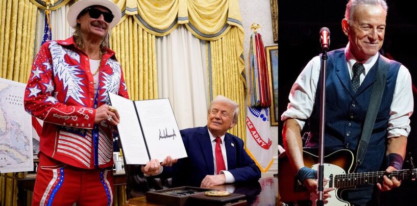 Si vous mesurez un homme par ses amis, Trump choisissant Kid Rock sur «  Le patron '' dit tout