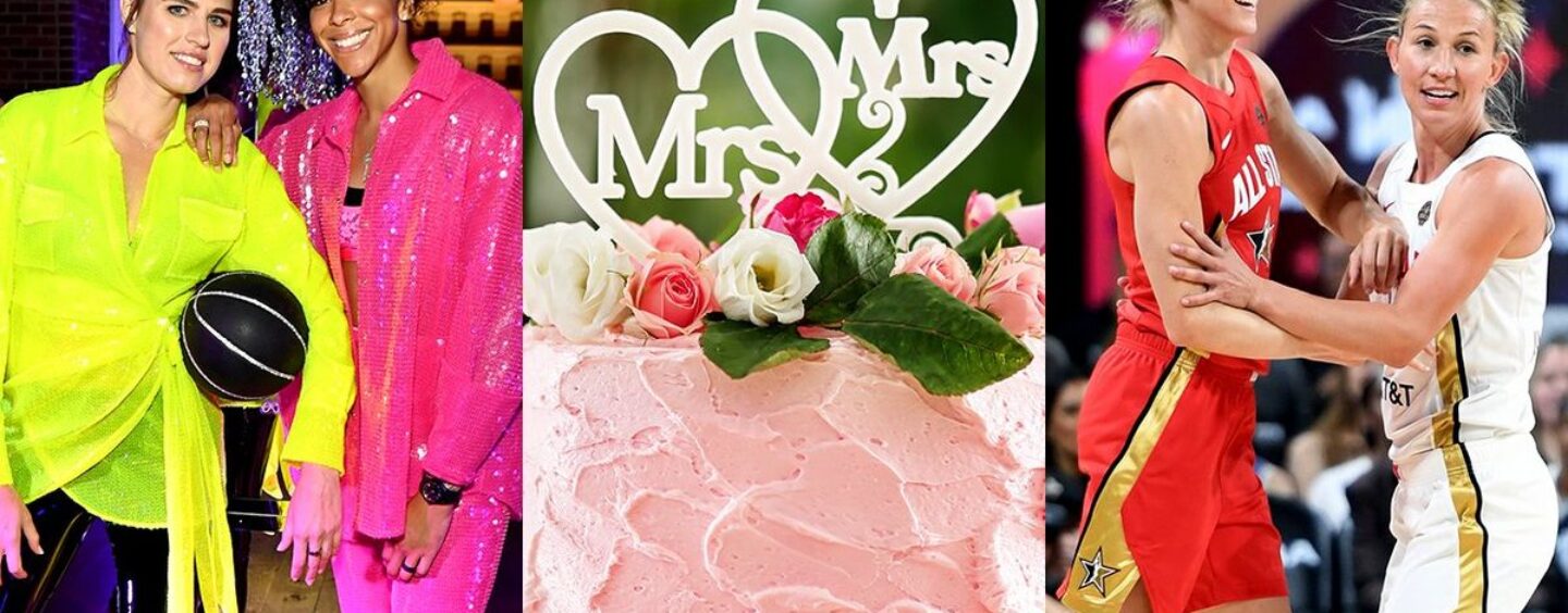 Ces 11 athlètes lesbiennes et sapphiques prouvent que l'amour est réel avec leurs douces photos de mariage