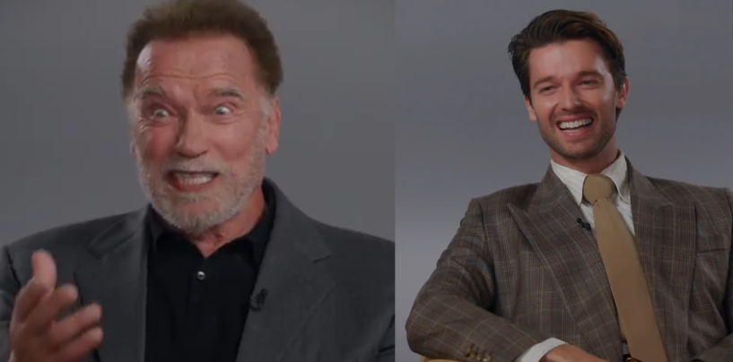 Arnold Schwarzenegger a vu «  Weenie '' de Patrick sur «le lotus blanc» et a eu quelques pensées