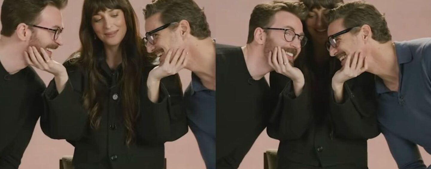 Nous classons les moments les plus flirtés de la tournée de presse des «matérialistes par leur bisexuel