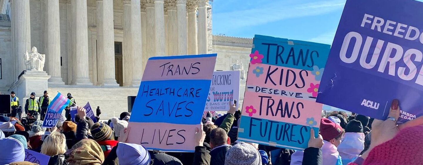 Décision de la Cour suprême sur les soins affirmés par les sexes pour les enfants trans étincelles à l'échelle nationale