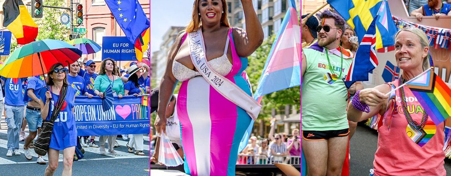 75 Photos de DC WorldPride Parade qui montrent que le Capitole est plein de joie queer