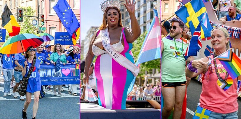 75 Photos de DC WorldPride Parade qui montrent que le Capitole est plein de joie queer