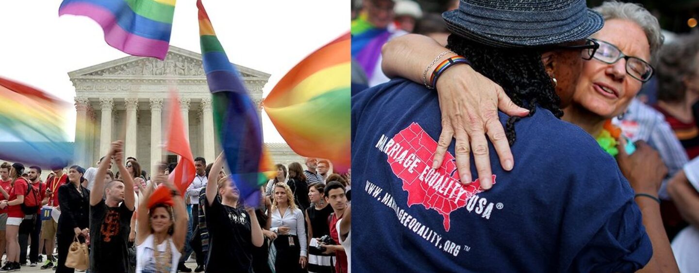 Histoire de l'égalité du mariage sur les photos: images de célébration et d'espoir après Obergefell