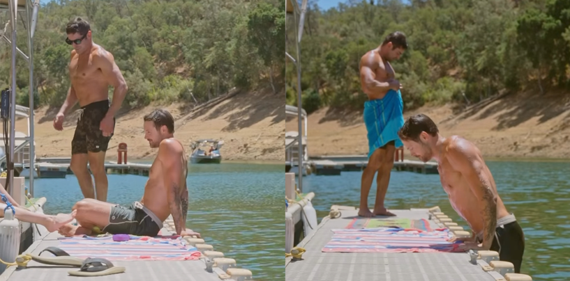 Zac & Dylan Efron vient de transformer une journée décontractée sur le lac dans le piège de la soif de l'été