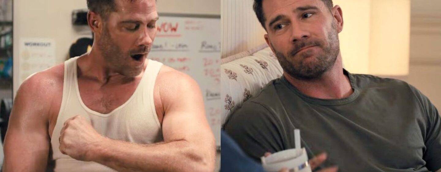 Luke MacFarlane fait des choses en sueur et hunky dans la bande-annonce de la saison 2 «Platonic»