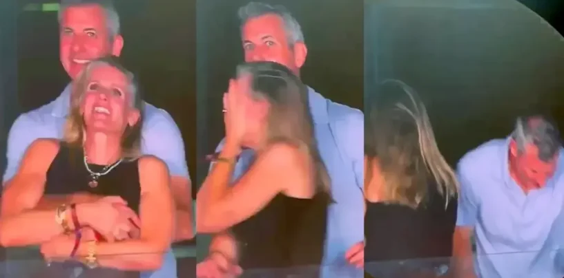 Pourquoi Internet s'écrase sur cette vidéo virale d'un «  couple '' se terminant au concert de Coldplay