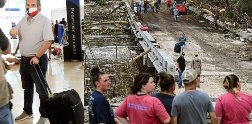 Lorsque les Texans ont désespérément cherché un terrain plus élevé, Ted Cruz est monté au Parthénon en Grèce