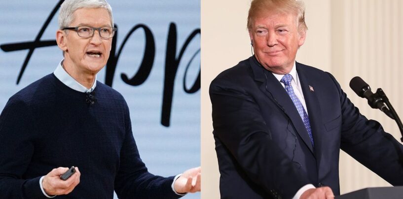 Le PDG d'Apple Tim Cook promet 100 milliards de dollars pour le programme de fabrication de Trump