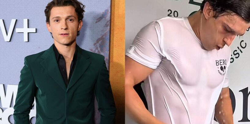 Le plongeon froid de Tom Holland le laissait tremper et les gays dans une frénésie