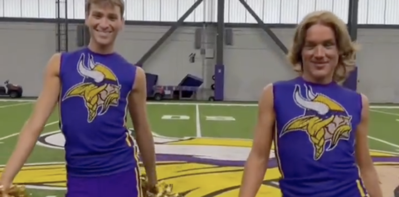 Les Vikings du Minnesota ont juste embauché deux pom-pom girls masculines et Maga fonde