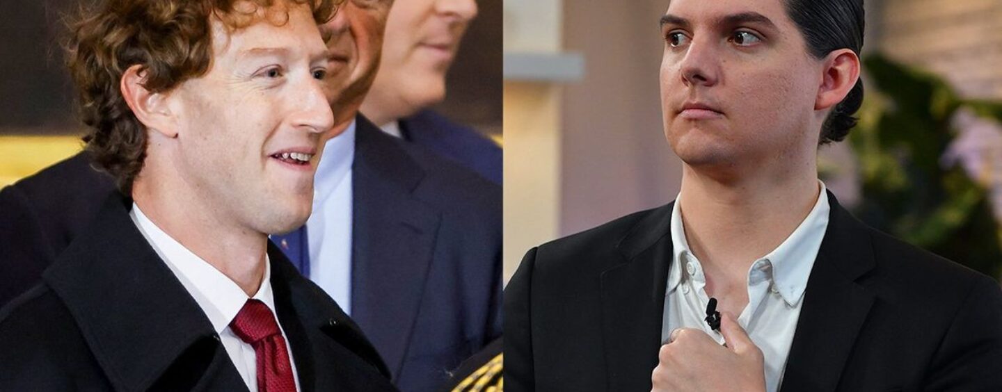 Mark Zuckerberg et Robby Starbuck faisant équipe sont une excellente nouvelle pour l'avenir des hommes hétéros blancs et blancs