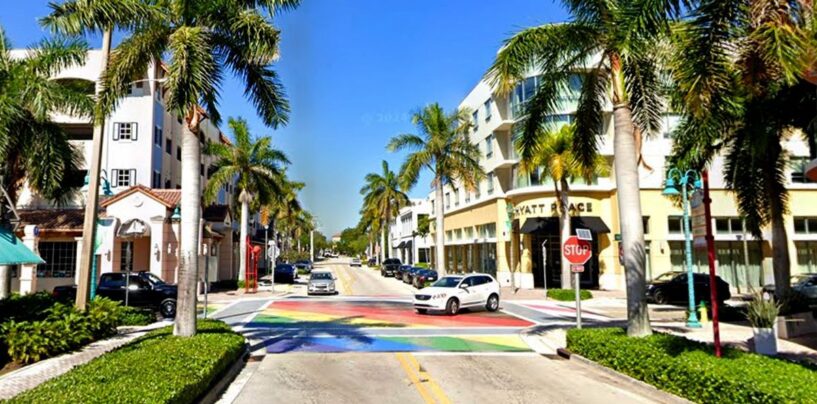 Une autre ville de Floride défiera la direction de l'État pour effacer les passages pour piétons sur le thème de la fierté