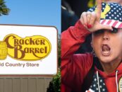 Cracker Barrel Reprands avec un nouveau logo «Woke» et Maga est très normal à ce sujet