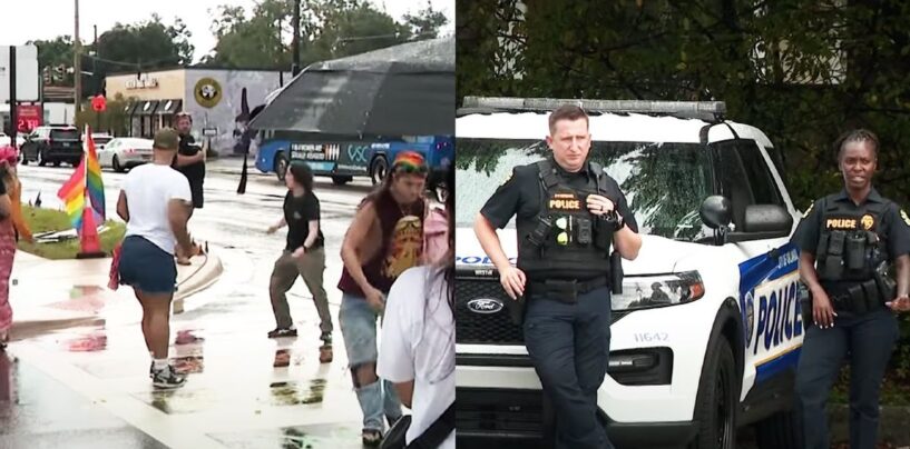 La Floride déploie la police pour empêcher les passages pour piétons d'être peints dans les couleurs arc-en-ciel