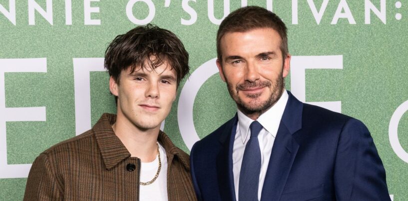 Le fils de David Beckham, Cruz, devient viral pour des photos de renflement sexy qui ont les gays baver