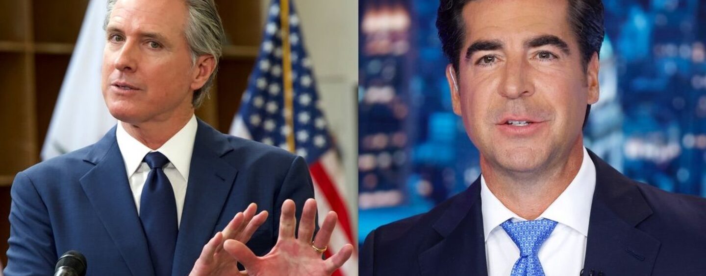 Le papa Kink de Jesse Watters montre (encore une fois), et Gavin Newsom l'appelle