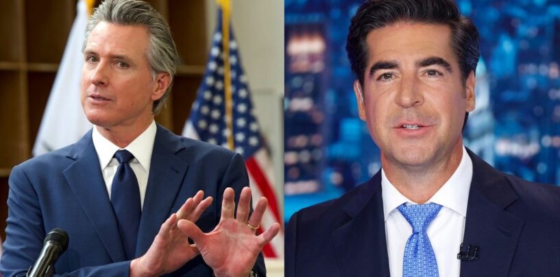 Le papa Kink de Jesse Watters montre (encore une fois), et Gavin Newsom l'appelle
