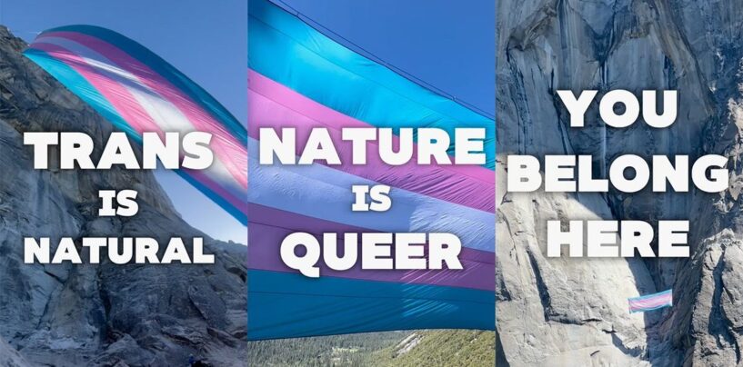 TRANSGENDER PARK RANGER qui a accroché le drapeau trans fierté d'El Capitan a été licencié