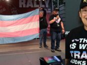 Le créateur du drapeau trans nous fuyait en raison de la persécution LGBTQ +