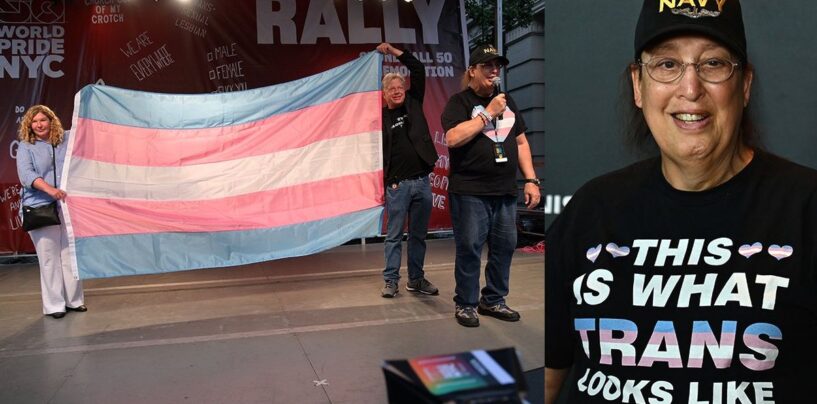 Le créateur du drapeau trans nous fuyait en raison de la persécution LGBTQ +