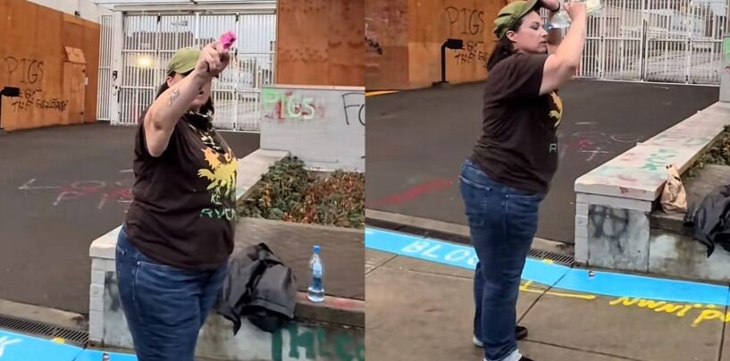 REGARDER: Le défenseur de la glace autoproclamé menace les manifestants, se déplaçait accidentellement à la place