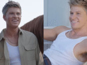 Robert Irwin sert le commerce de cow-boy sexy sur ces photos torrides sur le thème de l'Ouest