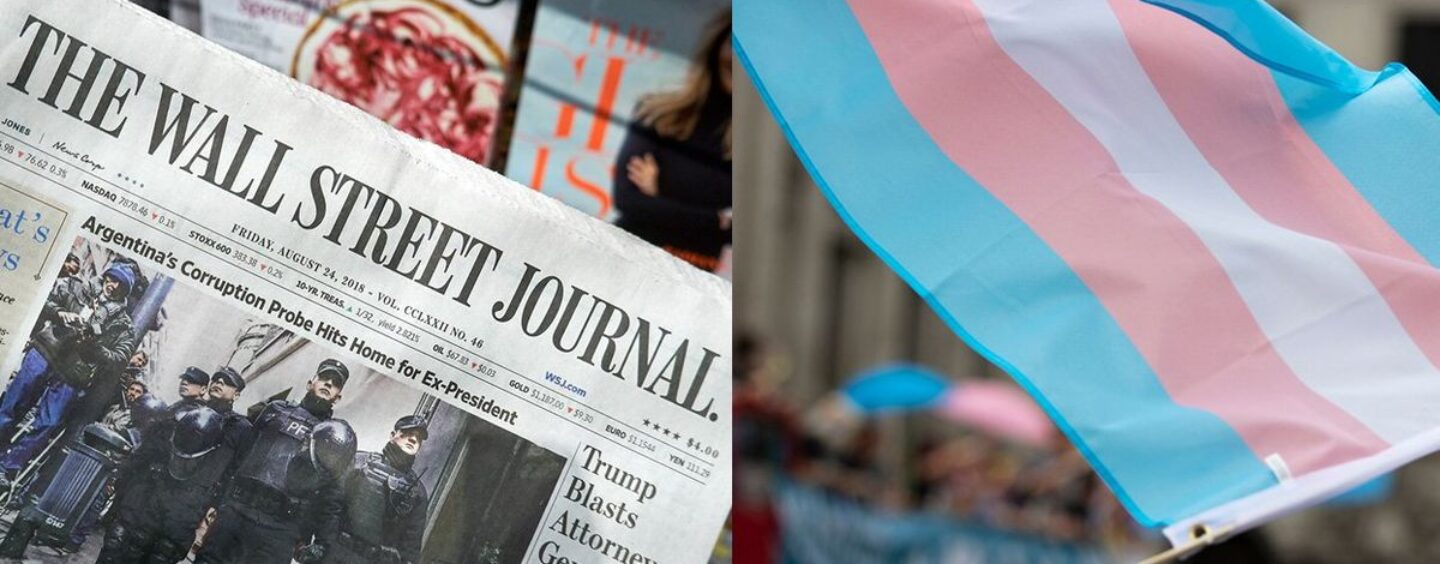 Le Wall Street Journal doit des excuses des gens trans et