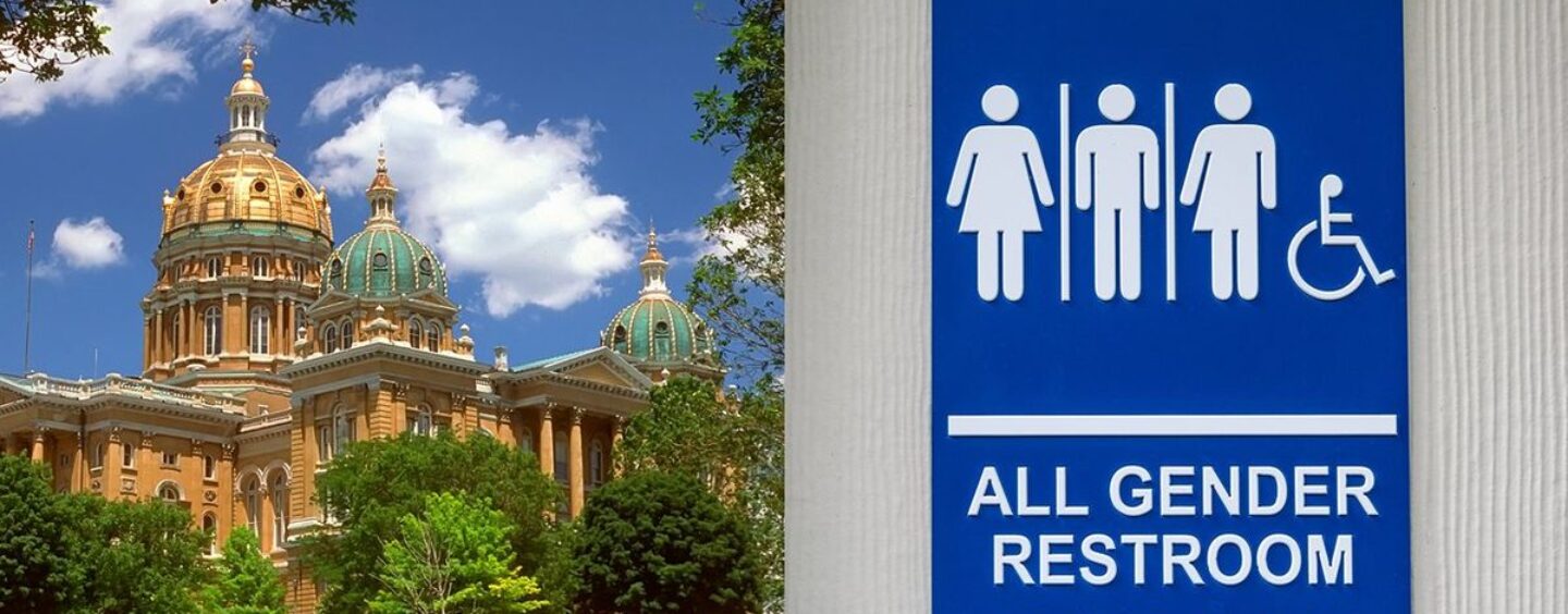 L'Iowa doit payer 85 000 $ aux étudiants transgenres interdits de salle de bain à State Capitol
