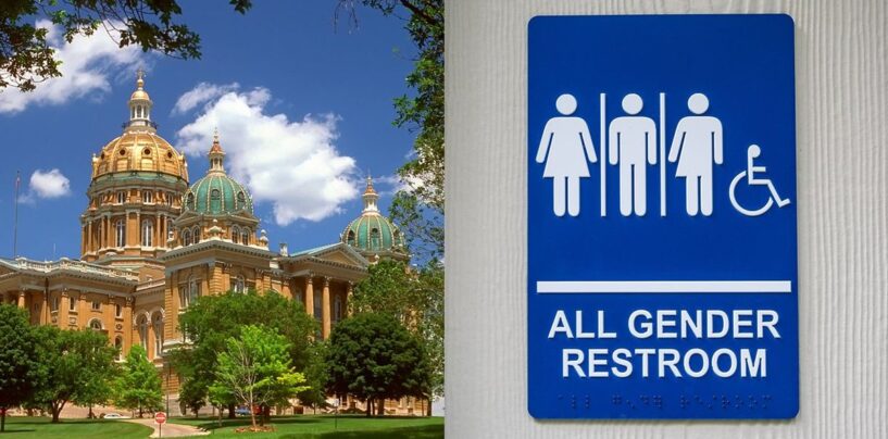 L'Iowa doit payer 85 000 $ aux étudiants transgenres interdits de salle de bain à State Capitol