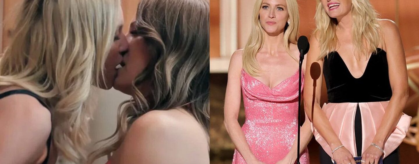 Les lesbiennes l'ont perdu au-dessus de ce moment d'amas séduisant entre Malin Akerman et Brittany Snow